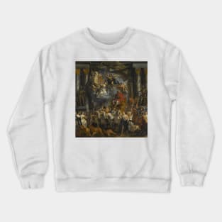 Triumph of Frederick Henry, Prince of Orange by Jacob Jordaens Crewneck Sweatshirt